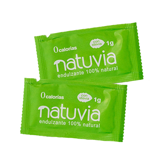 Natuvia zero-calorie stevia sweetener packets